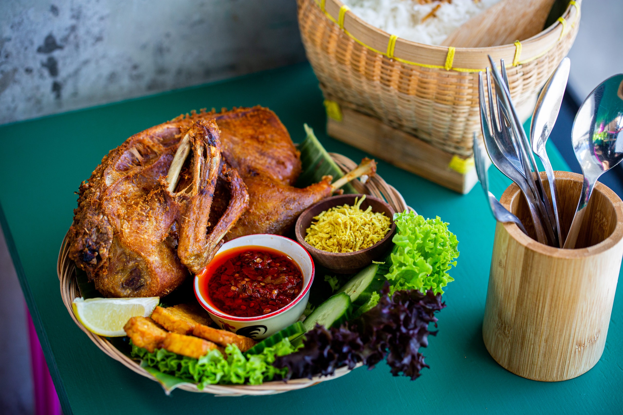 It's Java - Bebek Goreng Madura/Half Duck - Iconic Eats Auckland