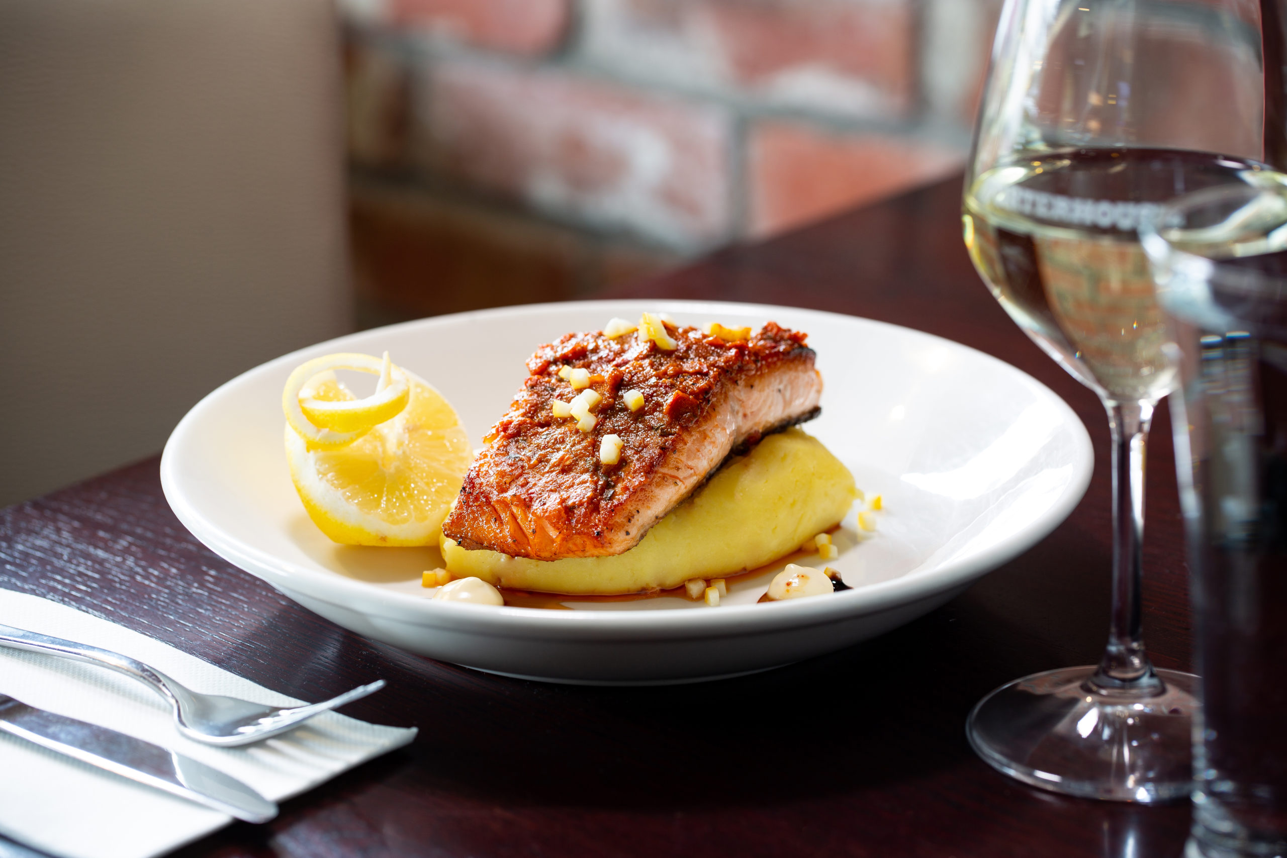 Porterhouse Grill - Spiced South Island Salmon